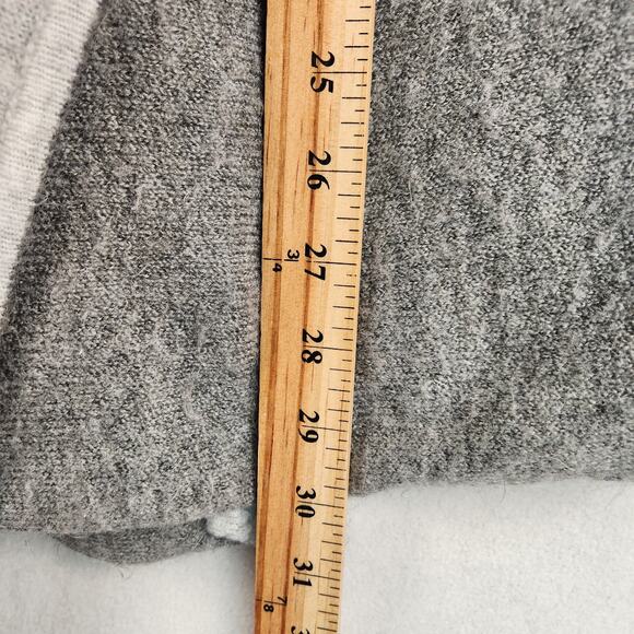 Abercrombie & Fitch Open Cardigan Sweater Women’s SZ LG Gray/Charcoal EUC - Picture 10 of 14